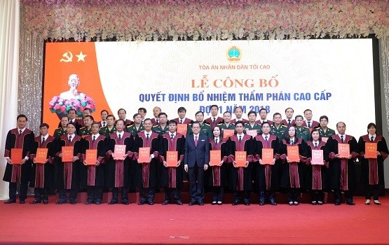 Chủ tịch nước bổ nhiệm 39 Thẩm phán Cao cấp ảnh 2 Chủ tịch nước bổ nhiệm 39 Thẩm phán Cao cấp ảnh 2