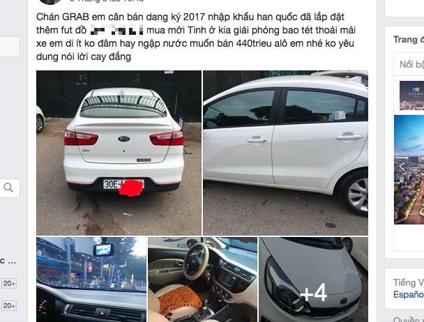 Vỡ mộng “bán máu“: Dân lái Uber bán ô tô, bỏ nghề ảnh 1 Vỡ mộng “bán máu“: Dân lái Uber bán ô tô, bỏ nghề ảnh 1