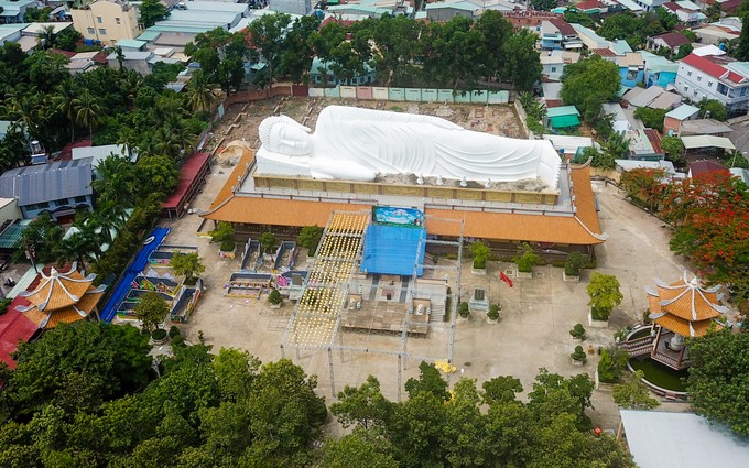 Ngôi chùa gần 300 tuổi có tượng Phật nằm dài nhất Việt Nam ảnh 1