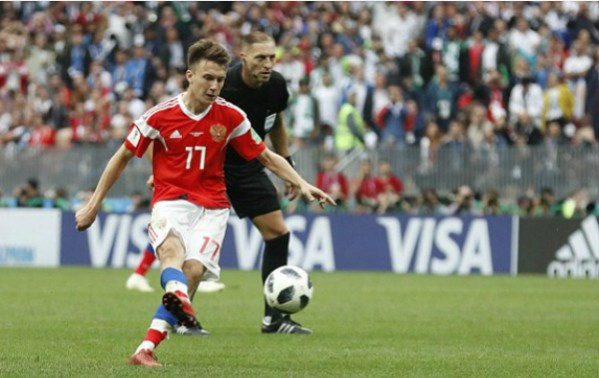 Nga giành chiến thắng năm sao trong trận mở màn World Cup 2018 ảnh 2 Nga giành chiến thắng năm sao trong trận mở màn World Cup 2018 ảnh 2