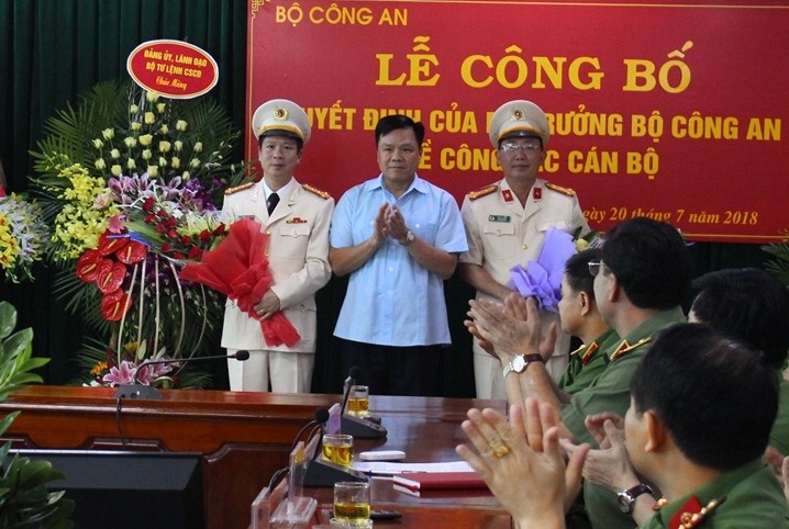 Triển khai quyết định nhân sự của Bộ trưởng Bộ Công an ảnh 1