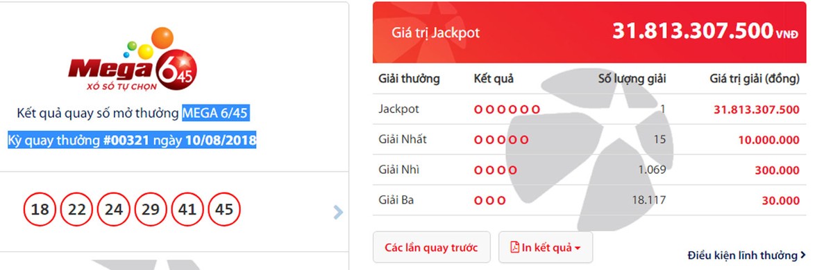Ôm 32 tỷ độc đắc Vietlott, 1 tuần 2 tỷ phú số đỏ ảnh 1 Ôm 32 tỷ độc đắc Vietlott, 1 tuần 2 tỷ phú số đỏ ảnh 1