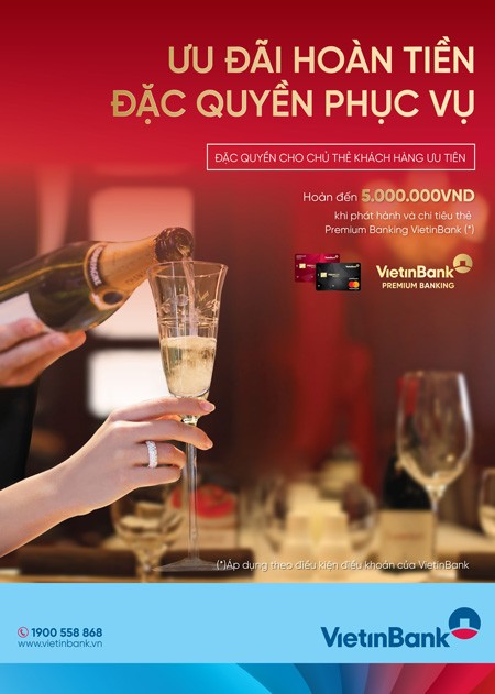 Tận hưởng ưu đãi đặc quyền cùng thẻ VietinBank Premium Banking ảnh 1