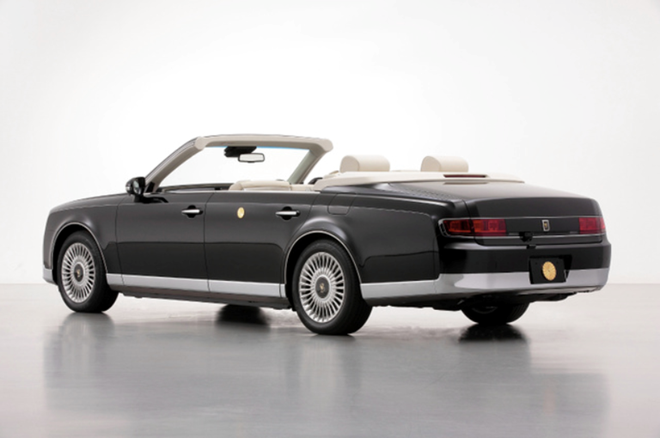 Toyota Century mui trần dành riêng cho tân Nhật hoàng ảnh 2 Toyota Century mui trần dành riêng cho tân Nhật hoàng ảnh 2