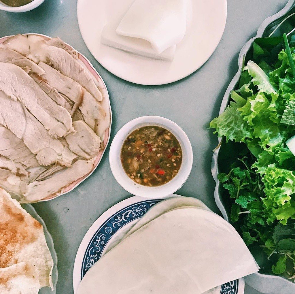 4 địa chỉ bánh tráng thịt heo ngon ở Đà Nẵng ảnh 6