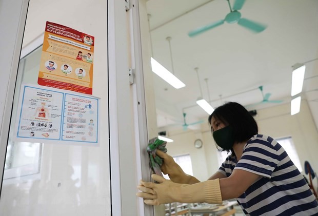 Các trường học ở Hà Nội sẵn sàng đón học sinh đi học trở lại từ 4/5 ảnh 1 Các trường học ở Hà Nội sẵn sàng đón học sinh đi học trở lại từ 4/5 ảnh 1