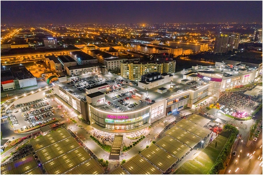 Một góc thành phố Thuận An đang phát triển rất nhanh.