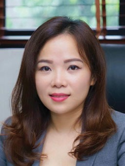 Bà Hồ Thị Thu Hiền, Chủ tịch HĐQT Công ty Chứng khoán VietinBank.