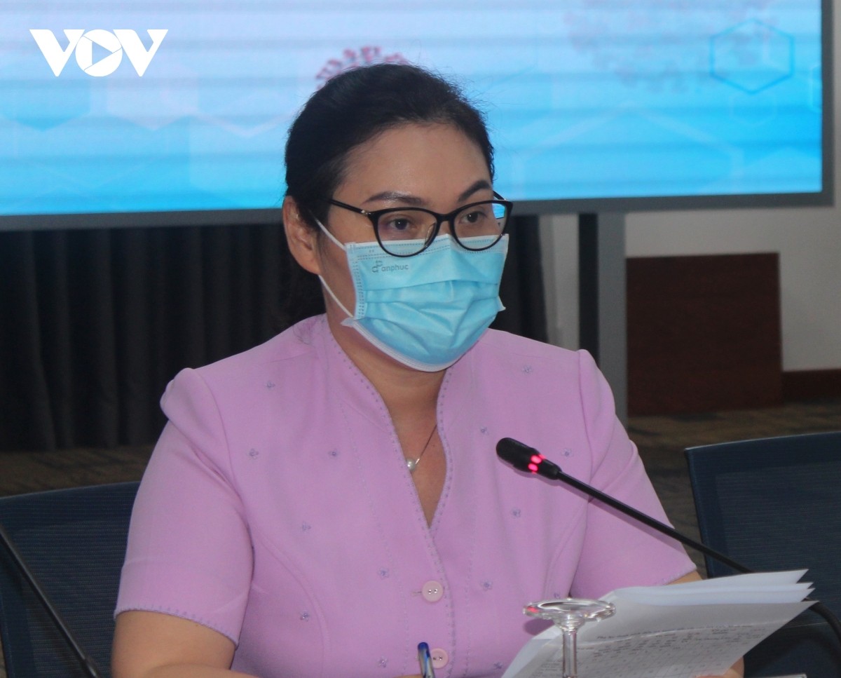 Bà Lê Thị Thanh Thảo - Chủ tịch UBND quận 6.