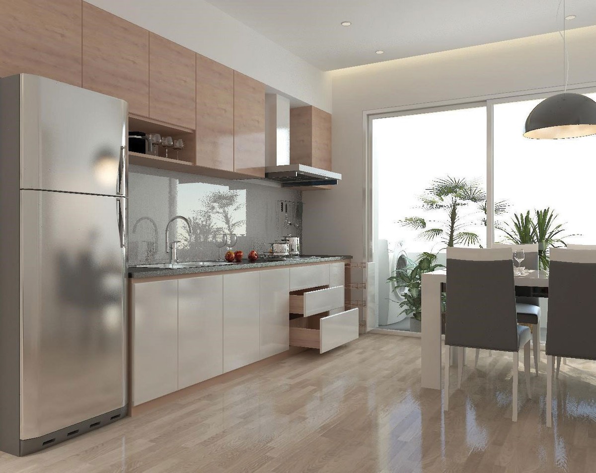 Thiết kế căn hộ TBCO Riverside lấy ánh sáng từ tự nhiên.