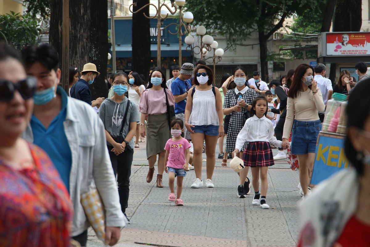 Du khách nội địa đến thăm Sài Gòn. Du khách nội địa đến thăm Sài Gòn.