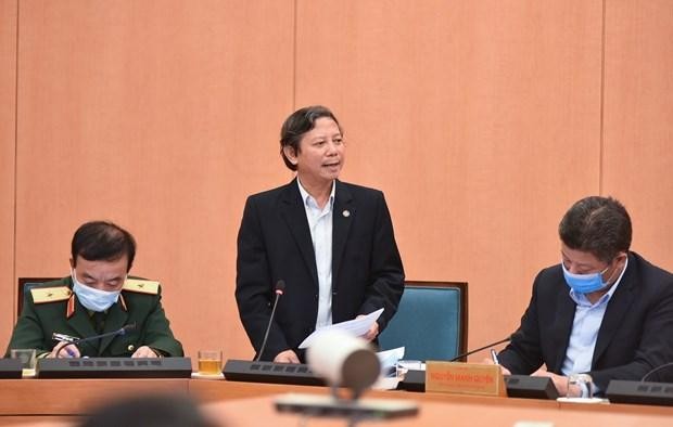 Phó giám đốc Sở Y tế Hoàng Đức Hạnh. (Nguồn Hà Nội). Phó giám đốc Sở Y tế Hoàng Đức Hạnh. (Nguồn Hà Nội).