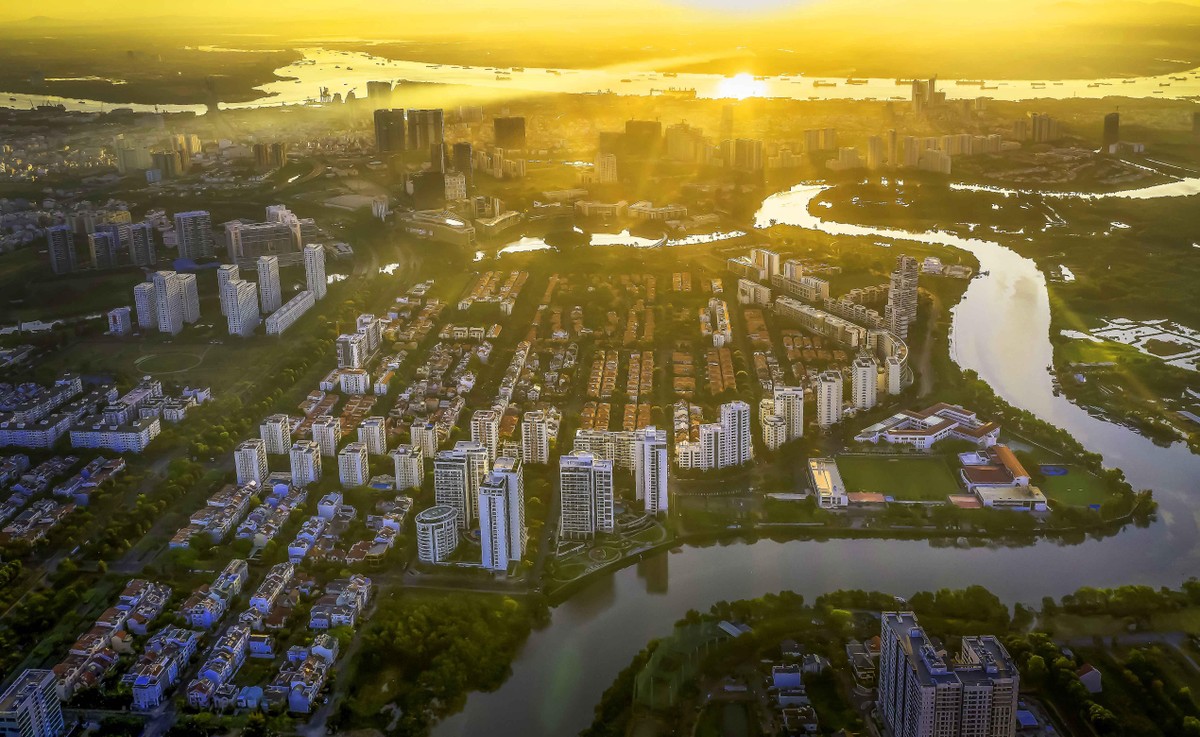 Bình Minh Đô Thị Phú Mỹ Hưng. Bình Minh Đô Thị Phú Mỹ Hưng.