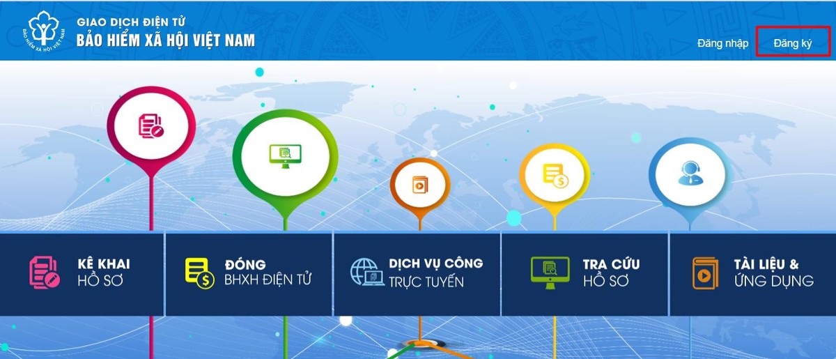 Màn hình trang chủ. Màn hình trang chủ.