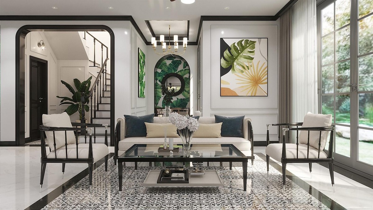 Biệt thự Sun Tropical Village mang phong cách kiến trúc Tropical – Indochine. (Ảnh mang tính minh họa).