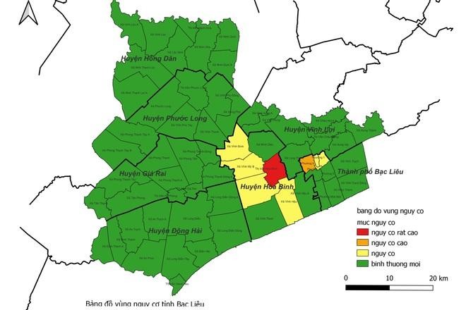 Các "vùng xanh" của Bạc Liêu áp dụng Chỉ thị 19 từ 0h ngày 20/9. Các "vùng xanh" của Bạc Liêu áp dụng Chỉ thị 19 từ 0h ngày 20/9.
