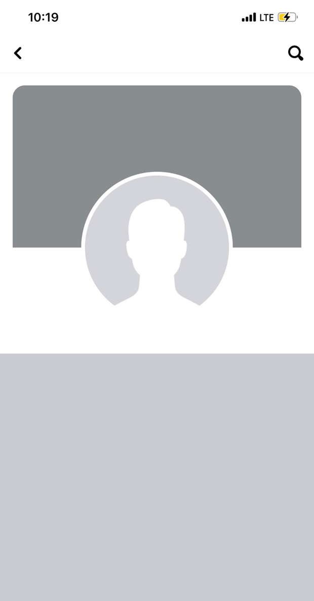 Facebook gặp sự cố với lỗi không hiển thị ảnh đại diện.