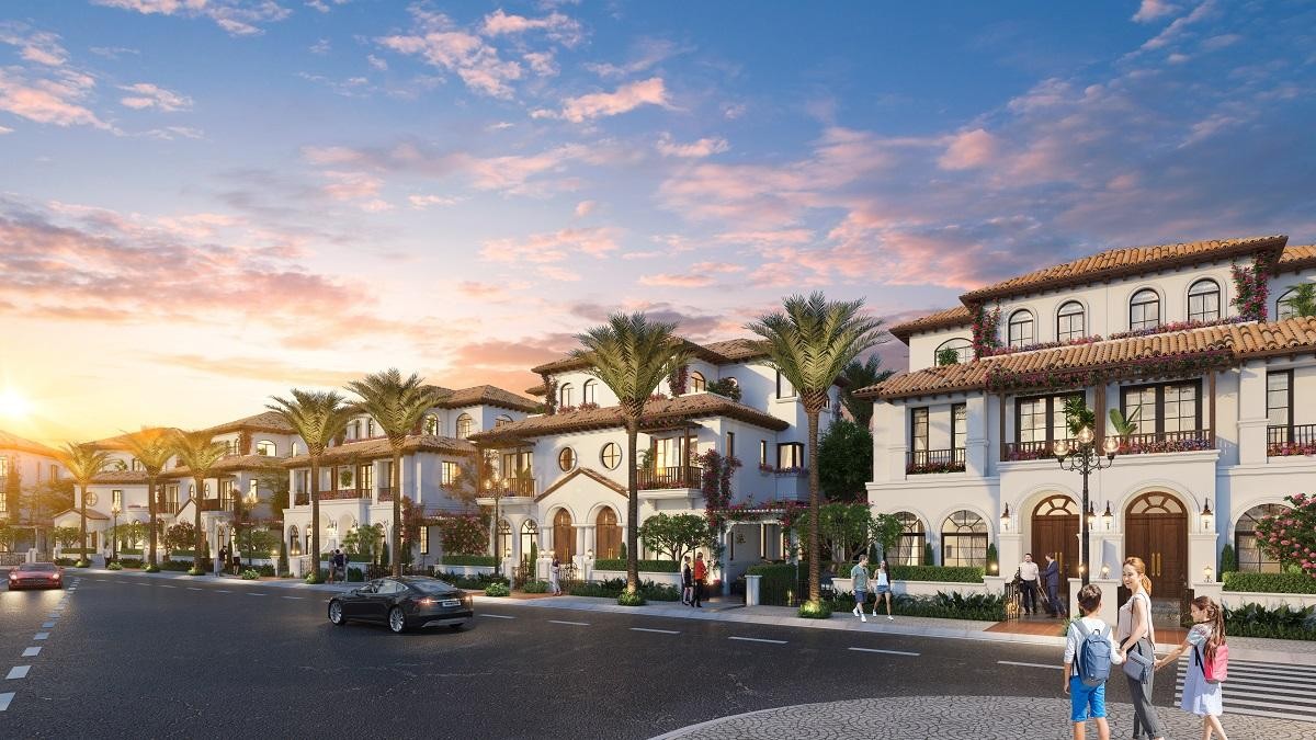 Cảm hứng Miami thể hiện trong từng đường nét kiến trúc của dự án. Ảnh phối cảnh minh họa. Cảm hứng Miami thể hiện trong từng đường nét kiến trúc của dự án. Ảnh phối cảnh minh họa.