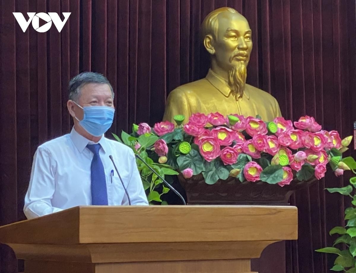 Ông Lê Văn Trung, Ủy viên Ban Thường vụ Thành ủy, Giám đốc Sở Giao thông- Vận tải giữ chức Trưởng Ban Dân vận Thành ủy Đà Nẵng.