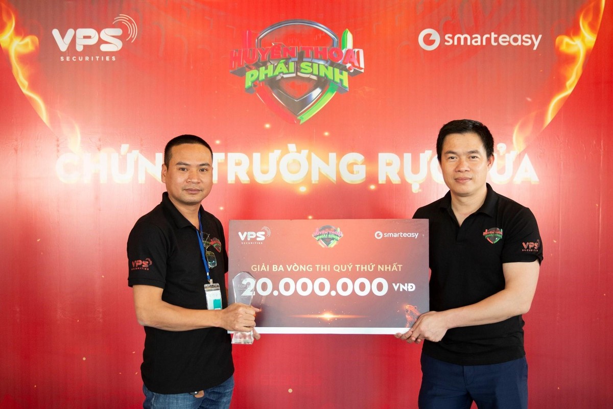 Chứng thủ @thuyduong đã giành được giải ba vòng Quý thứ nhất.