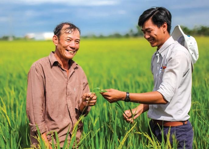 Hoạt động cùng nông dân thăm đồng của các kỹ sư nông nghiệp Tập đoàn Lộc Trời. Hoạt động cùng nông dân thăm đồng của các kỹ sư nông nghiệp Tập đoàn Lộc Trời.