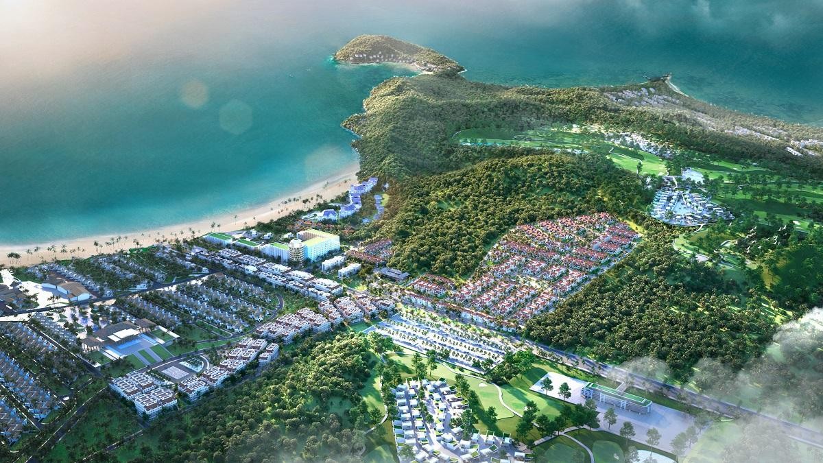 Sun Tropical Village nằm trong hệ sinh thái nhiều tỷ đô của Sun Group tại Phú Quốc với nhiều tiện ích đẳng cấp (Ảnh phối cảnh minh họa).