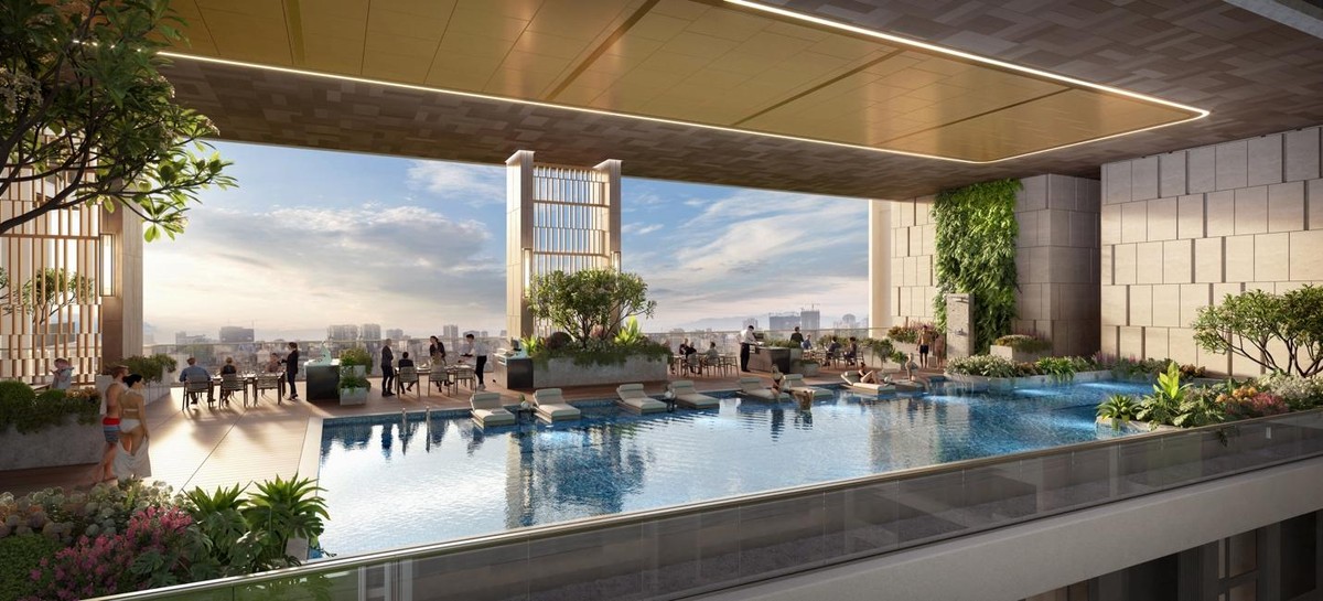 Tầng 20 “ghi điểm” với những tiện ích thời thượng hiếm có tại Bình Dương.