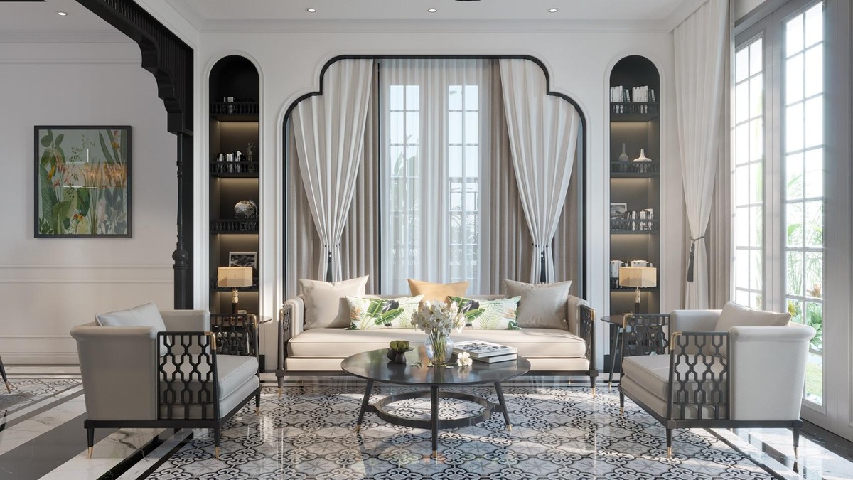 Tropical - Indochine là kiến trúc được đo ni đóng giày cho làng nhiệt đới. Ảnh phối cảnh minh họa: Sun Property. Tropical - Indochine là kiến trúc được đo ni đóng giày cho làng nhiệt đới. Ảnh phối cảnh minh họa: Sun Property.