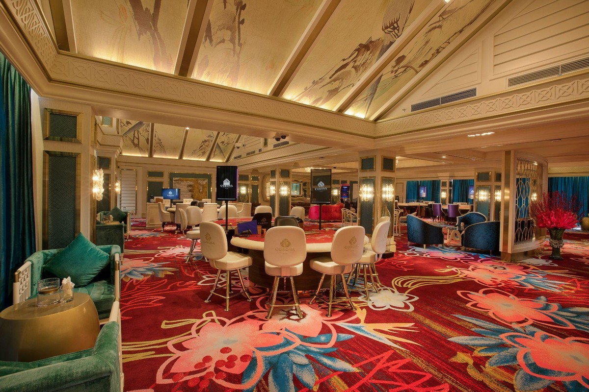 Không gian hiện đại và riêng biệt bên trong điểm vui chơi giải trí Corona Resort & Casino. Không gian hiện đại và riêng biệt bên trong điểm vui chơi giải trí Corona Resort & Casino.