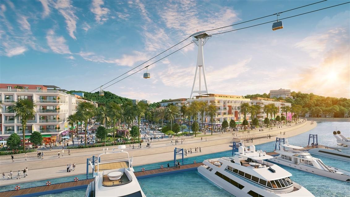 Các tuyến phố Sun Harbor Plaza sẽ đón trọn dòng khách tới Hạ Long. Ảnh minh họa. Các tuyến phố Sun Harbor Plaza sẽ đón trọn dòng khách tới Hạ Long. Ảnh minh họa.