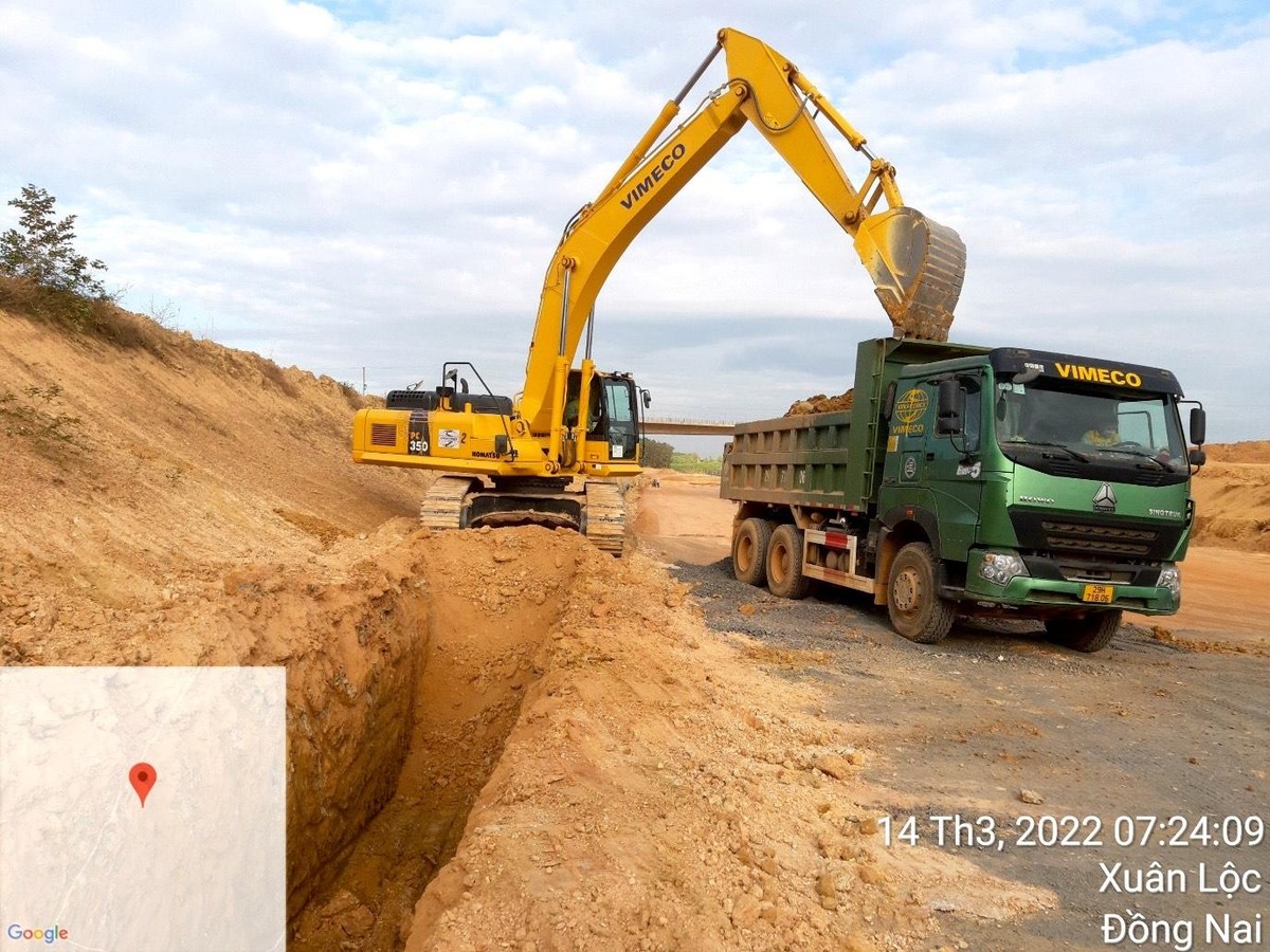 Năm 2022 Vimeco đặt kế hoạch tập trung thi công các công trình trọng điểm trong đó cao tốc Phan Thiết-Dầu Giây.