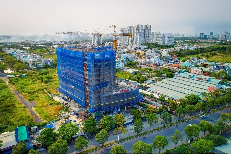 Công trình Viva Plaza đã xây đến tầng 12, dự kiến bàn giao vào năm 2023. Công trình Viva Plaza đã xây đến tầng 12, dự kiến bàn giao vào năm 2023.