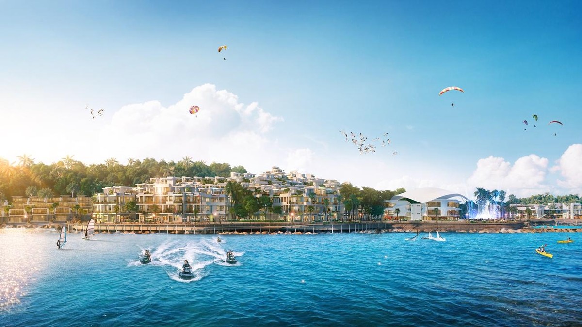 Mọi chi tiết ở Hon Thom Paradise Island đều được tính toán tỉ mỉ. Ảnh phối cảnh minh họa. Mọi chi tiết ở Hon Thom Paradise Island đều được tính toán tỉ mỉ. Ảnh phối cảnh minh họa.