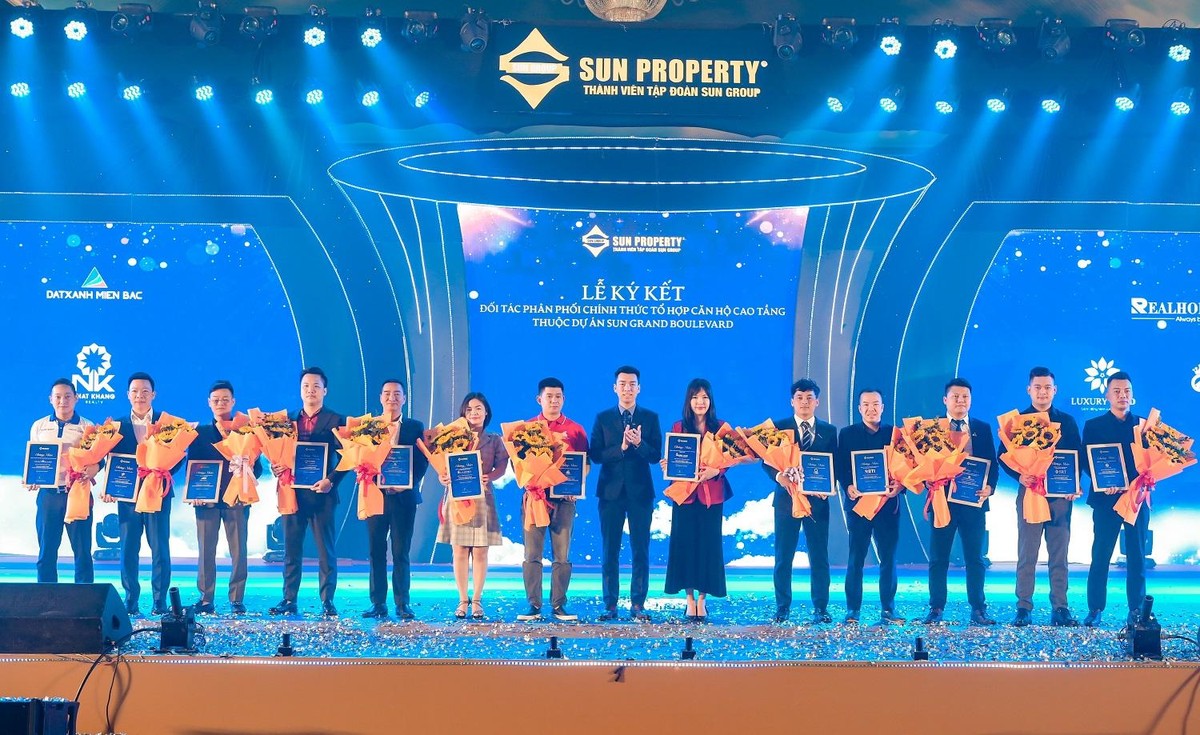 Sun Property ký kết hợp tác với các đại lý phân phối chính thức dự án Legacy Gate.