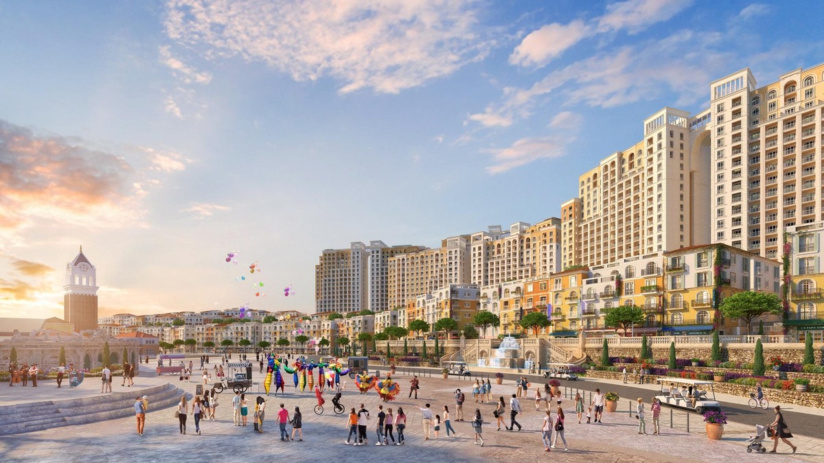 The Center dễ dàng kết nối tới các công trình biểu tượng của Thị trấn Địa Trung Hải.