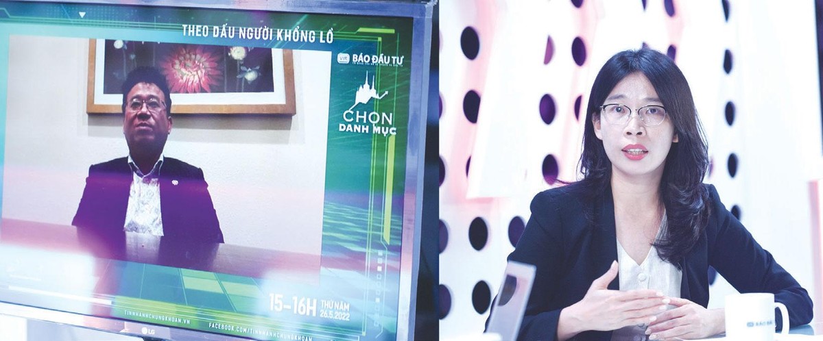 Ông Đặng Thành Tâm và bà Trần Thị Khánh Hiền chia sẻ góc nhìn tích cực về triển vọng của dòng vốn Mỹ vào TTCK Việt Nam tại Talkshow “Chọn danh mục” kỳ 5, do Báo Đầu tư tổ chức. Ông Đặng Thành Tâm và bà Trần Thị Khánh Hiền chia sẻ góc nhìn tích cực về triển vọng của dòng vốn Mỹ vào TTCK Việt Nam tại Talkshow “Chọn danh mục” kỳ 5, do Báo Đầu tư tổ chức.