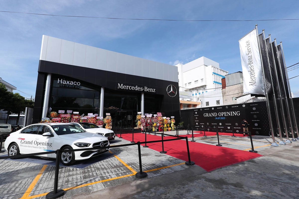 Mercedes-Benz Haxaco Cần Thơ sở hữu vị trí đắc địa tại TP. Cần Thơ. Mercedes-Benz Haxaco Cần Thơ sở hữu vị trí đắc địa tại TP. Cần Thơ.