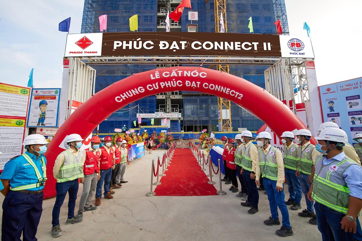 Phúc Đạt Connect 2 đã được cất nóc hoàn chỉnh và chuẩn bị bàn giao nhà. Phúc Đạt Connect 2 đã được cất nóc hoàn chỉnh và chuẩn bị bàn giao nhà.
