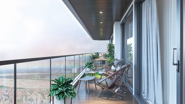 100% căn hộ Sunshine Golden River đều sở hữu vườn ban công với diện tích lên đến 75 m2. 100% căn hộ Sunshine Golden River đều sở hữu vườn ban công với diện tích lên đến 75 m2.