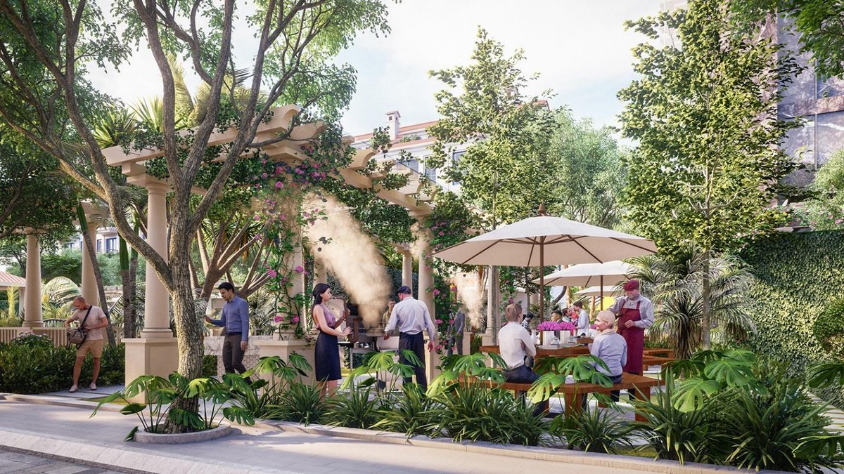 Không gian đậm chất “Wellness Resort” tại Sunshine Golden River. Không gian đậm chất “Wellness Resort” tại Sunshine Golden River.