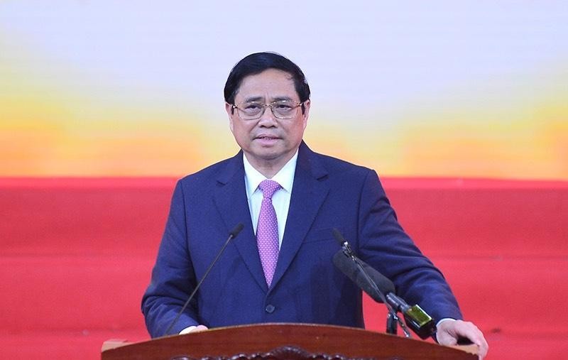 Thủ tướng Phạm Minh Chính phát biểu tại buổi Lễ.