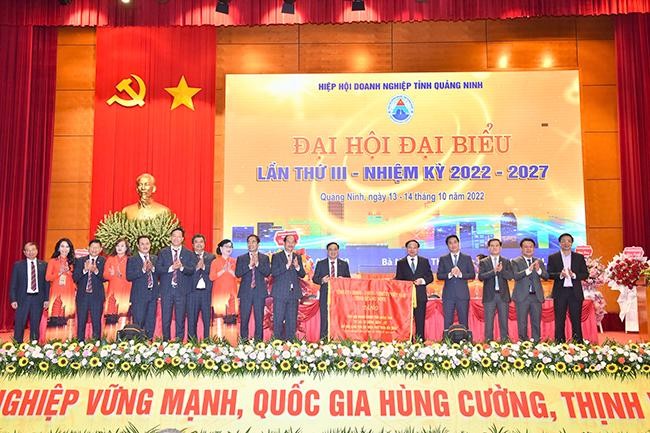 Tỉnh Quảng Ninh ghi nhận những đóng góp tích cực của Hiệp hội trong nhiệm kỳ 2017-2022 đối với sự phát triển chung của tỉnh. Tỉnh Quảng Ninh ghi nhận những đóng góp tích cực của Hiệp hội trong nhiệm kỳ 2017-2022 đối với sự phát triển chung của tỉnh.