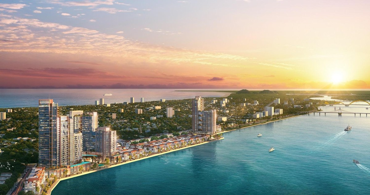 Tổ hợp Sun Riva Vista sẽ thắp sáng bờ Đông sông Hàn, nâng tầm diện mạo đô thị Đà Nẵng. Ảnh phối cảnh minh họa. Tổ hợp Sun Riva Vista sẽ thắp sáng bờ Đông sông Hàn, nâng tầm diện mạo đô thị Đà Nẵng. Ảnh phối cảnh minh họa.