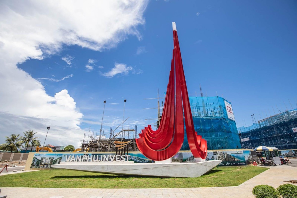 Công trường dự án Vlasta - Sầm Sơn. Công trường dự án Vlasta - Sầm Sơn.