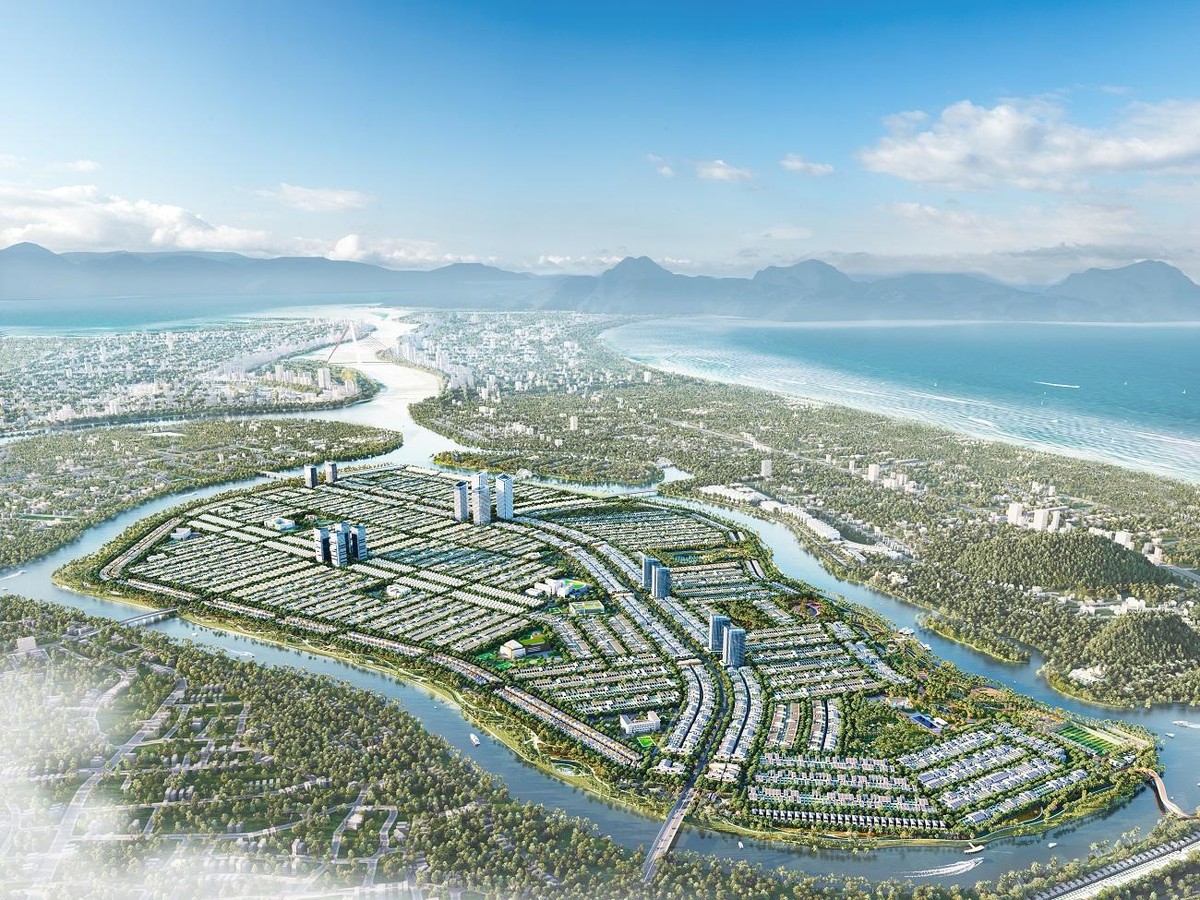 Thị trường bất động sản Đà Nẵng chờ đợi cú huých từ những dự án khu đô thị nhà ở chất lượng. Ảnh phối cảnh minh họa.