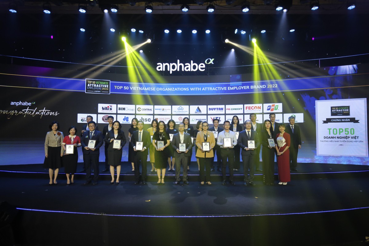 BVSC cùng các doanh nghiệp nhận giải thưởng Top 50 Doanh nghiệp Việt có thương hiệu nhà tuyển dụng hấp dẫn năm 2022. BVSC cùng các doanh nghiệp nhận giải thưởng Top 50 Doanh nghiệp Việt có thương hiệu nhà tuyển dụng hấp dẫn năm 2022.