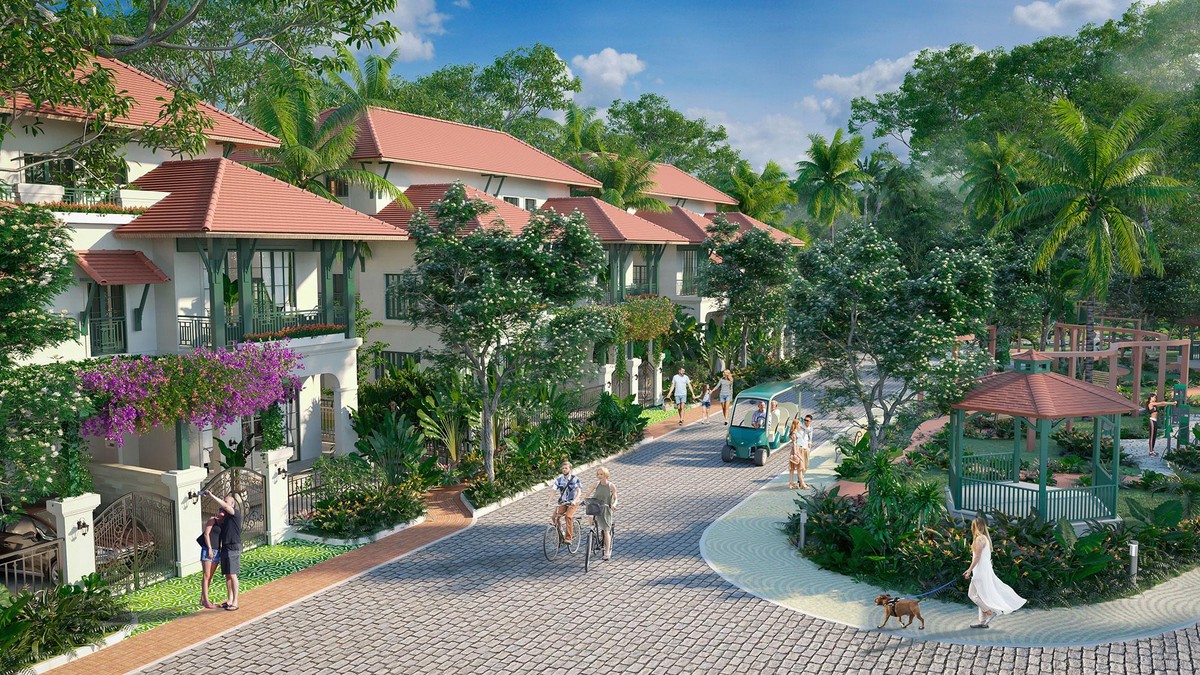 Làng nhiệt đới giữa 3 tầng thiên nhiên Sun Tropical Village. Ảnh phối cảnh minh họa Sun Property. Làng nhiệt đới giữa 3 tầng thiên nhiên Sun Tropical Village. Ảnh phối cảnh minh họa Sun Property.
