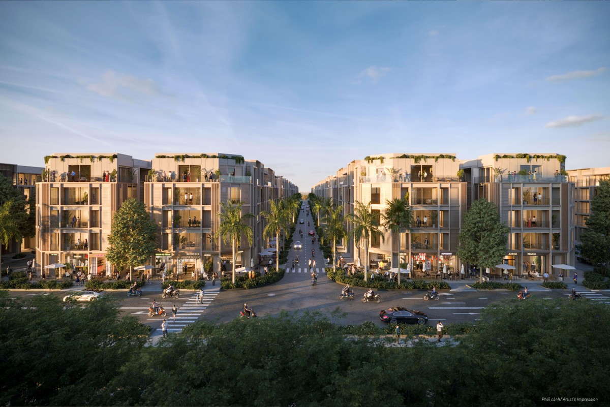 Khu nhà phố thương mại SOHO được đánh giá là mặt bằng tiềm năng giúp các thương hiệu nhanh chóng đạt mục tiêu kinh doanh hiệu quả..