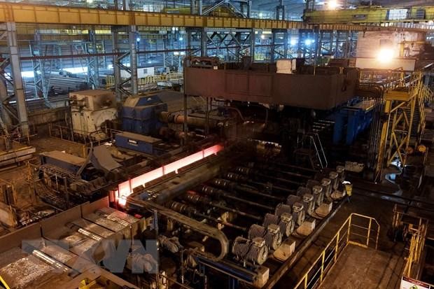 Nhà máy sản xuất thép VNSteel trong khu công nghiệp Phú Mỹ 1, thị xã Phú Mỹ, tỉnh Bà Rịa-Vũng Tàu. (Ảnh: Hồng Đạt/TTXVN). Nhà máy sản xuất thép VNSteel trong khu công nghiệp Phú Mỹ 1, thị xã Phú Mỹ, tỉnh Bà Rịa-Vũng Tàu. (Ảnh: Hồng Đạt/TTXVN).