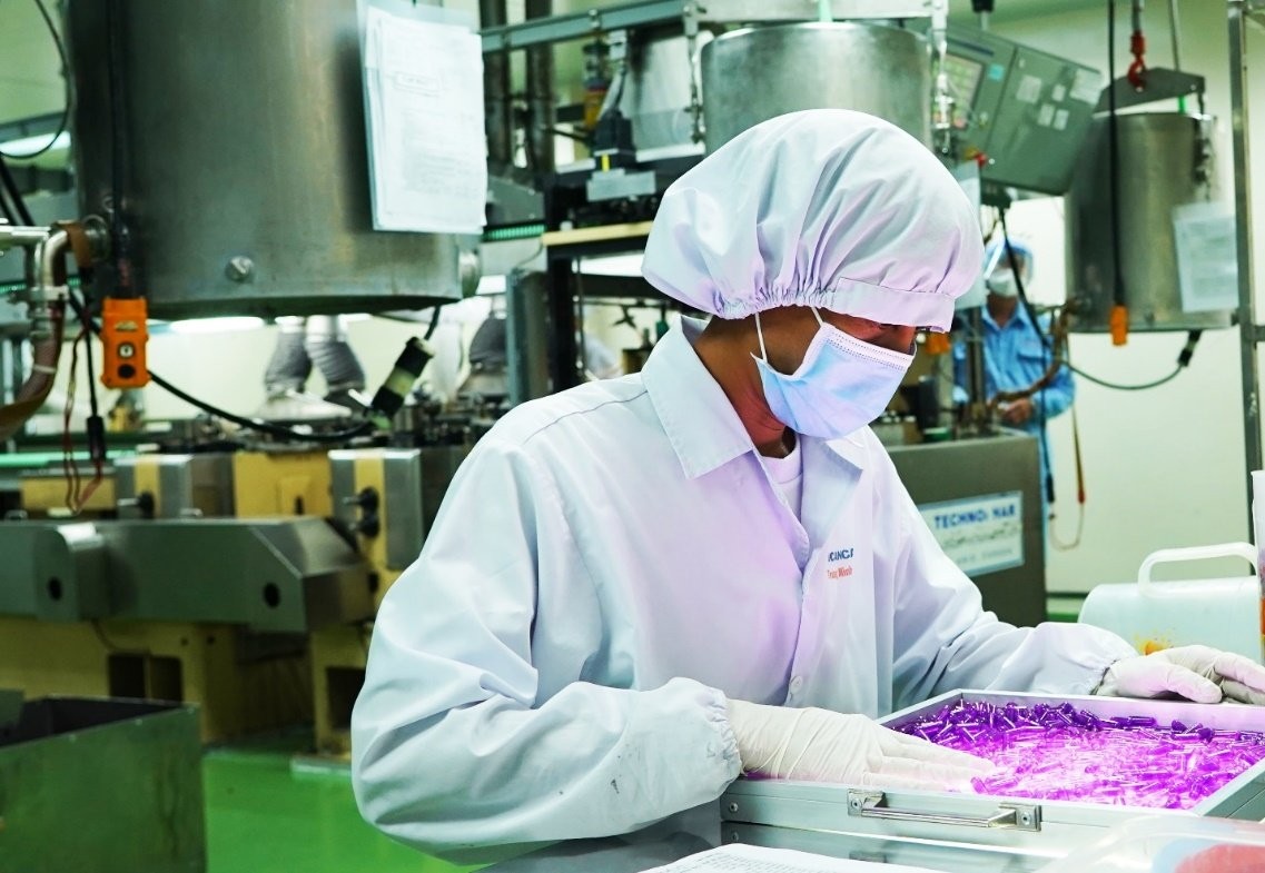 Dược Cửu Long hiện là doanh nghiệp duy nhất của Việt Nam sản xuất được capsule.